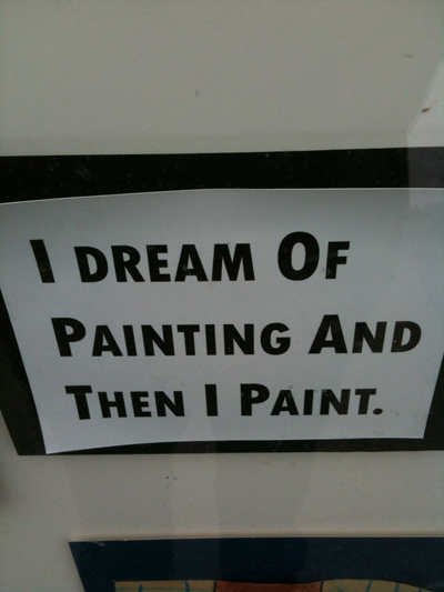 I dream of painting