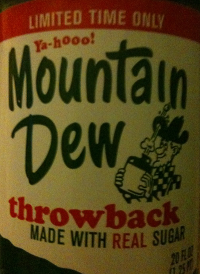 Throwback Mountain Dew
