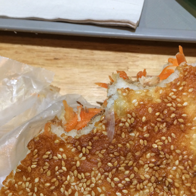 pancaked sandwich